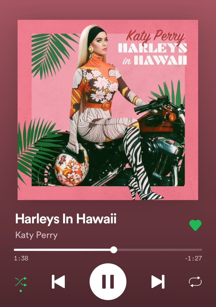 Lirik Lagu Katy Perry Harleys in Hawaii: Makna, Kisah, dan Pesan di Baliknya